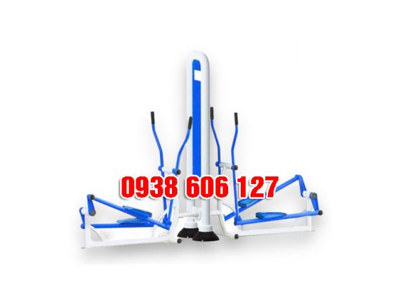 Dụng cụ đi bộ lắc tay trụ đôi