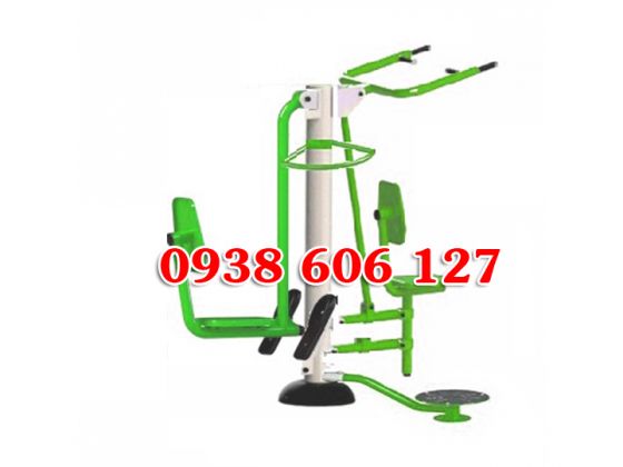 Bộ 3 chức năng: kéo tay - đạp chân - xoay eo