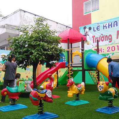 Bập bênh 2 đầu con Hươu