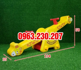 Bập bênh 2 đầu con Hươu