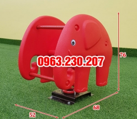 Thú nhún lò xo cao cấp hình Voi