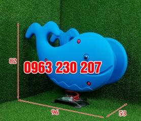 Con vật nhún lò xo hình Cá Voi