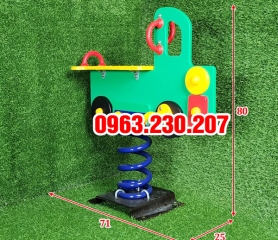 Thú nhún công viên hình Xe Tải