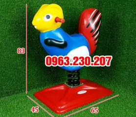 Thú nhún lò xo công viên hình Sóc