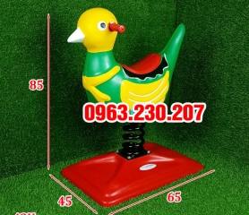 Thú nhún lò xo mầm non hình Chim