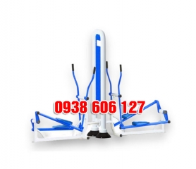 Máy tập đi bộ lắc tay trụ đôi